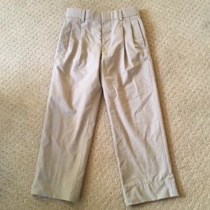 Brooks brothers boys slacks with pockets size 4T